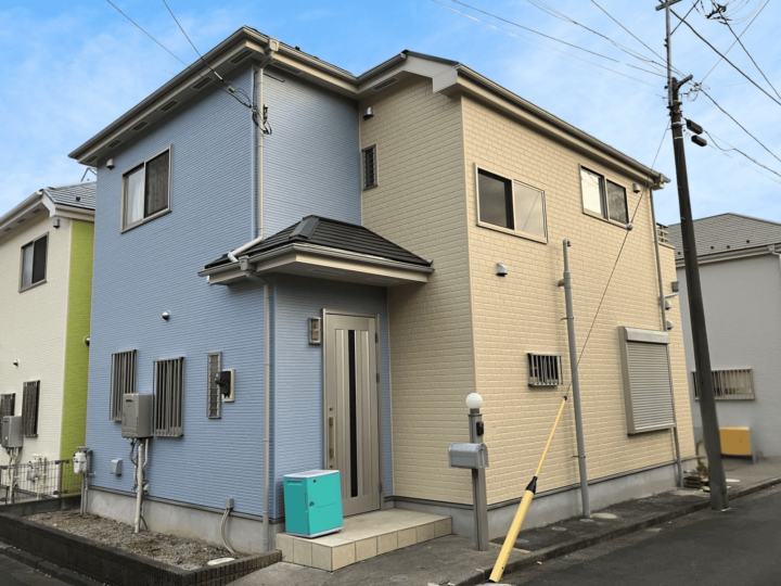 【調布市 外壁塗装・屋根塗装】FS様邸 カラーシュミレーションで決めたツートーン仕上